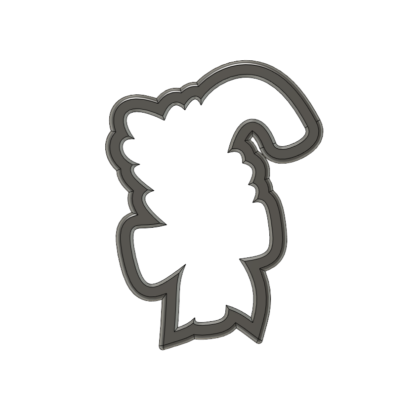 Thumbnail: STL Candy Cane with Bow - 4"