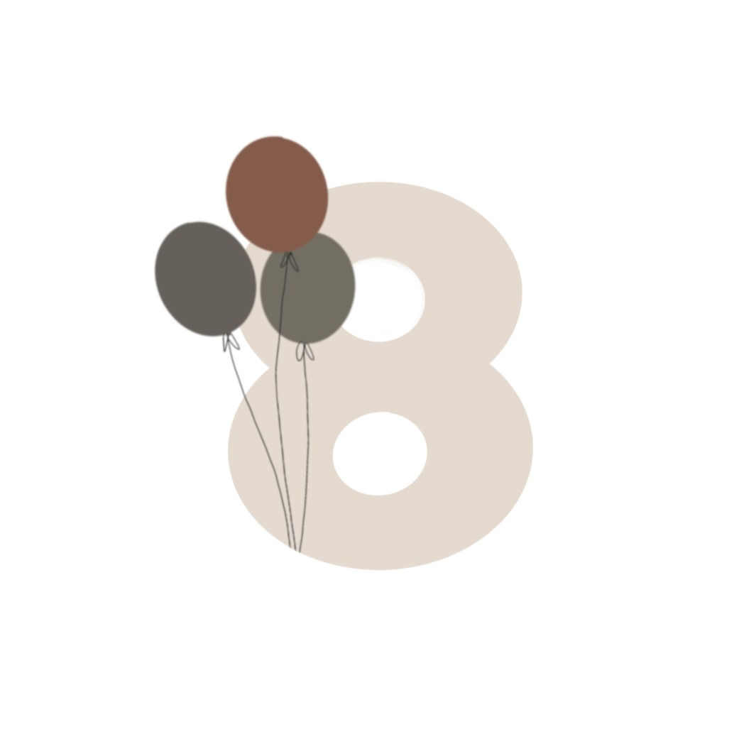 Balloon 8 Cookie Cutter