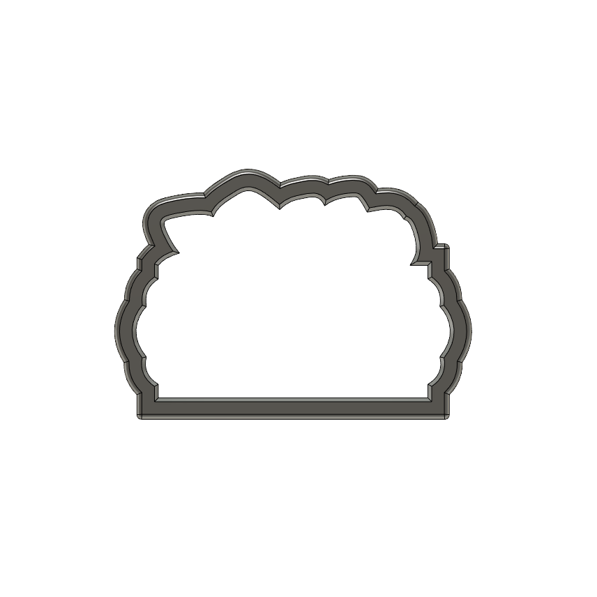 Miniature : Sherry Plaque Cookie Cutter