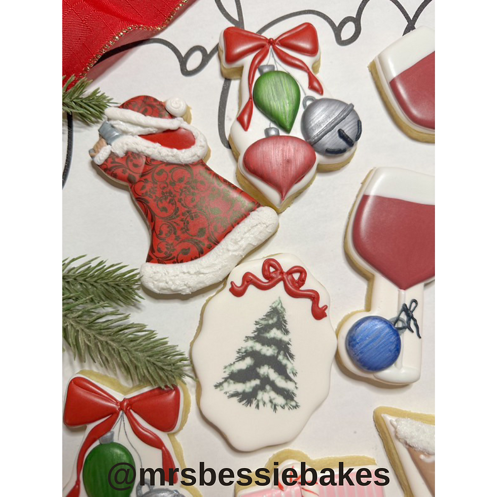 Thumbnail: Vintage Christmas Party Cookie Cutters
