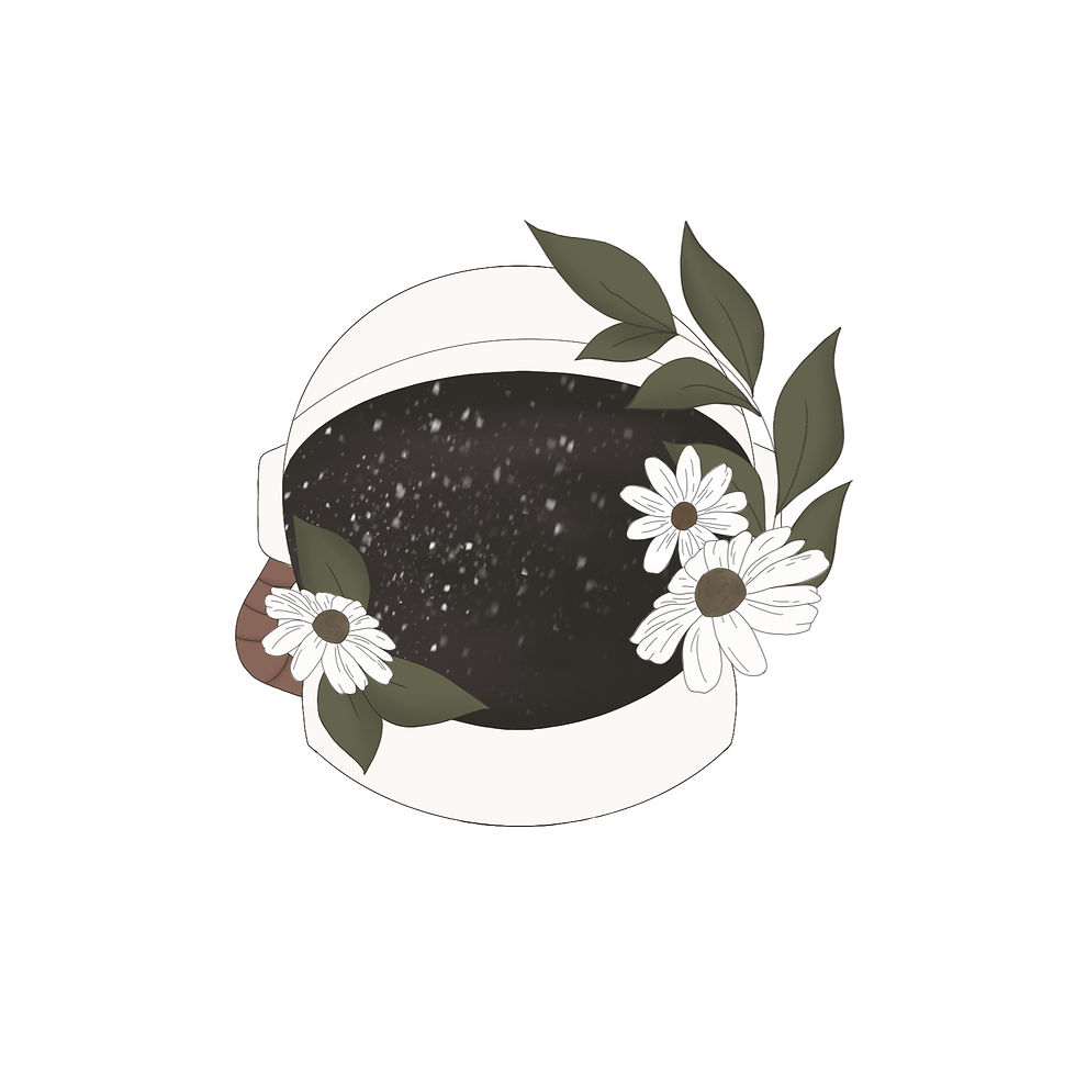 STL Greenery Space Helmet-3.25"