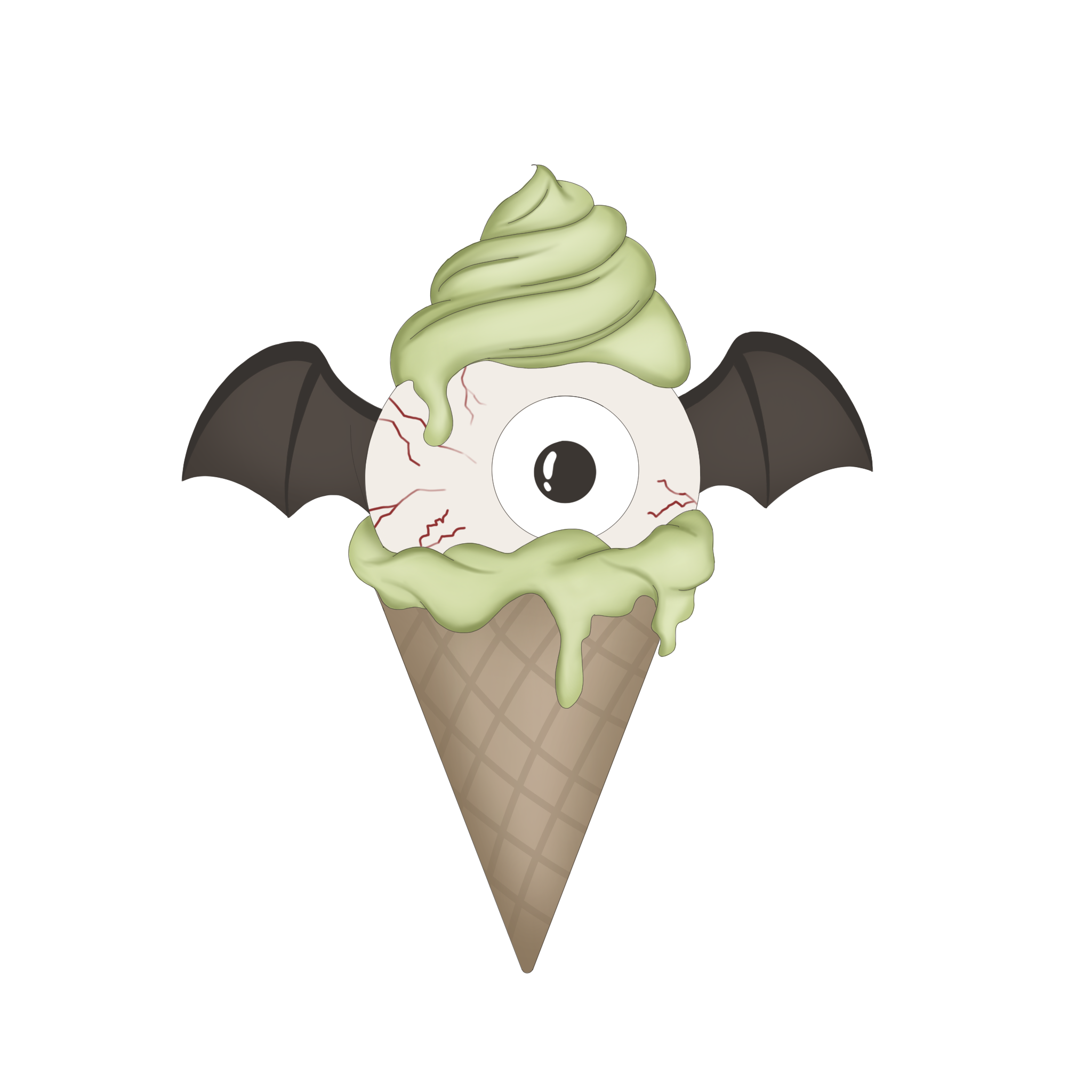 STL Bat Cone-5"