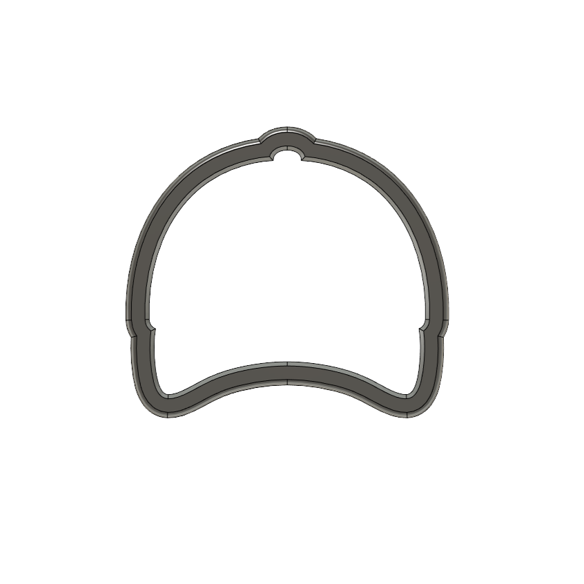 섬네일: Ball Cap No.2 Cookie Cutter