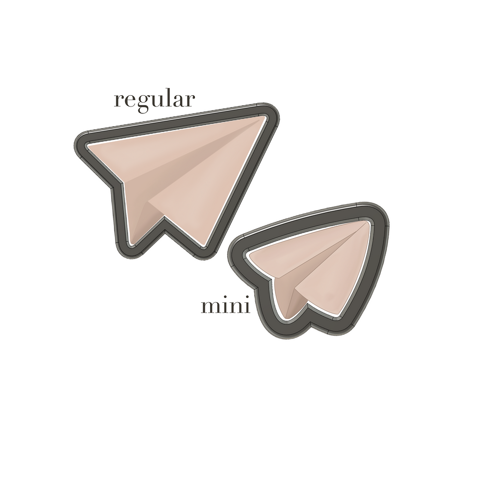 Miniature : Paper Plane Cookie Cutter