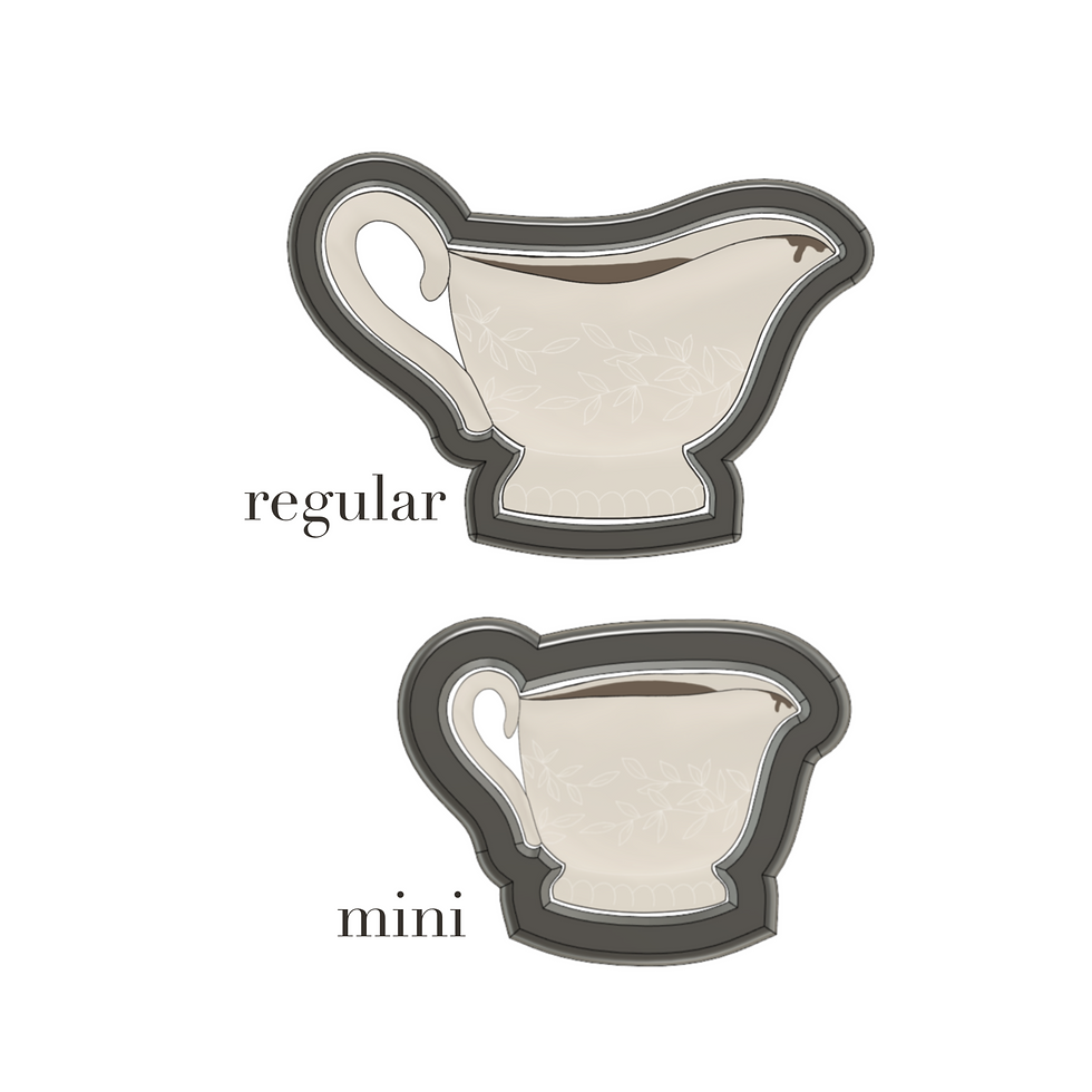 サムネイル： Gravy Boat Cookie Cutter
