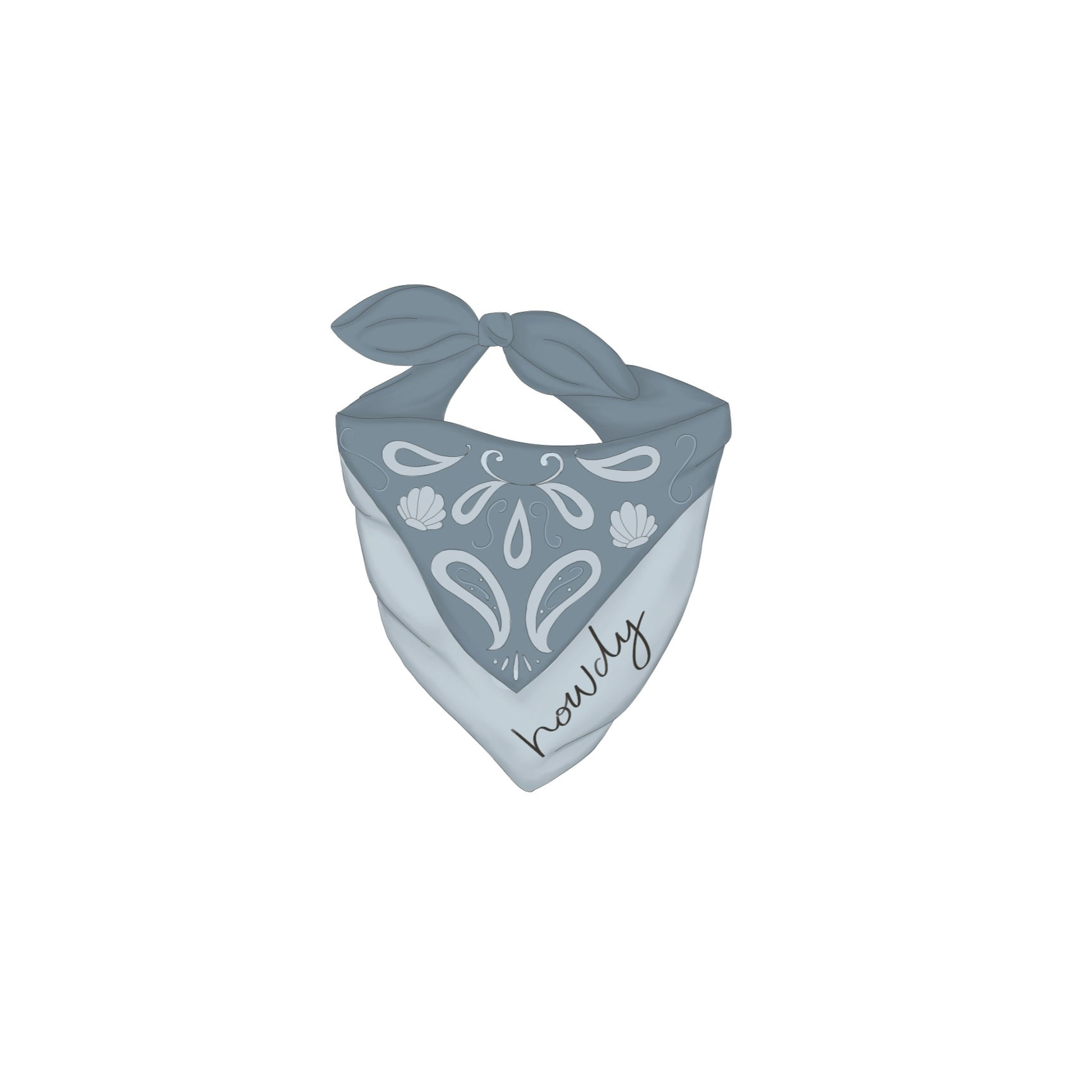 STL Cowgirl Bandana-3.5"