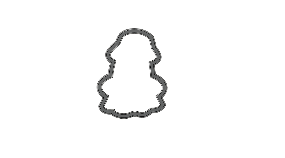Miniature : STL Floaty Ghost-4.25"