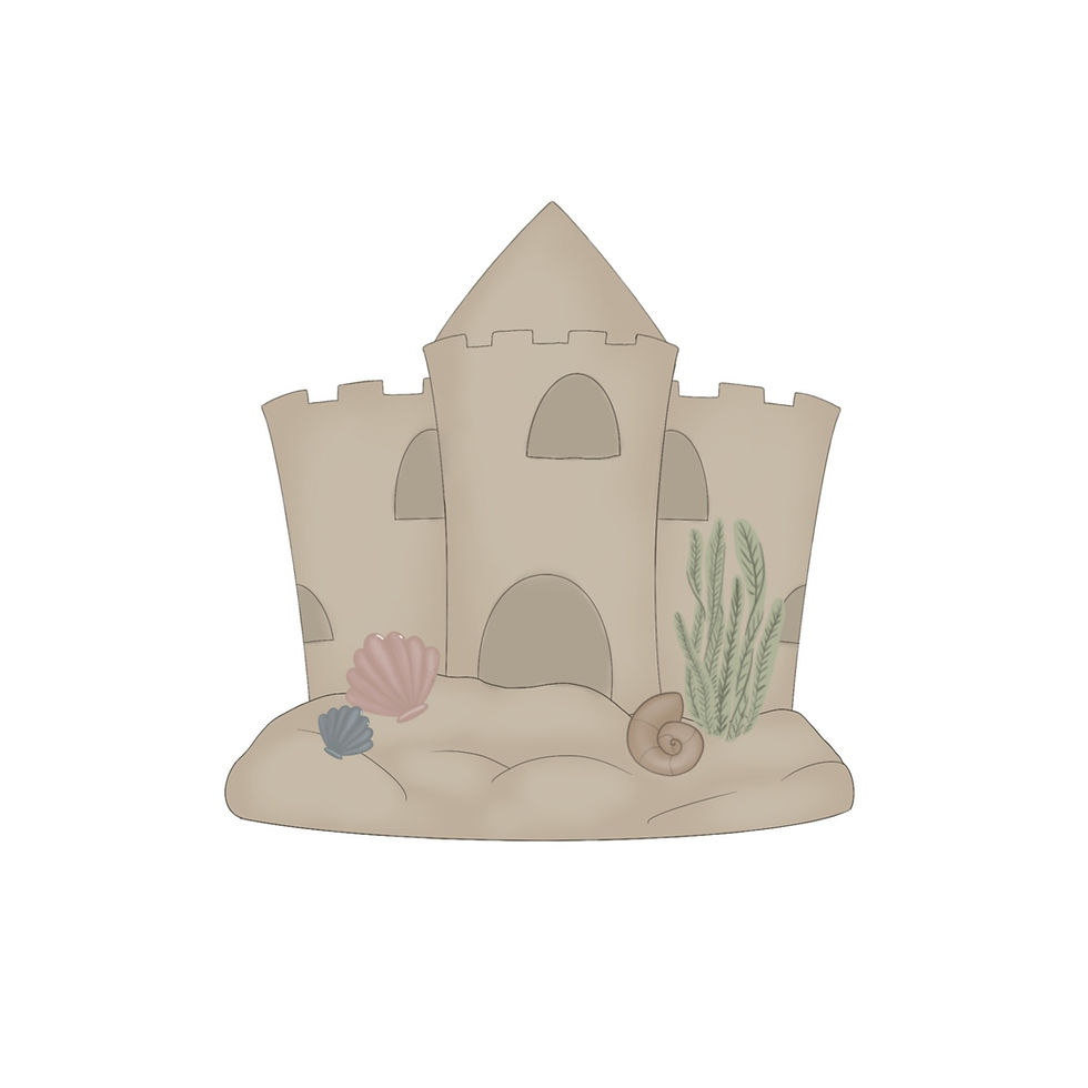 STL Sandcastle-3.5"