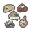 サムネイル： Pizza Set No.1 Cookie Cutters