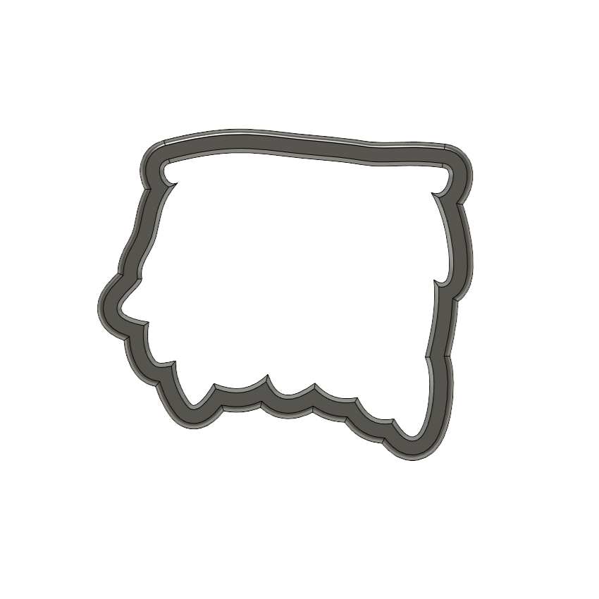 Thumbnail: Vine Plaque Cookie Cutter