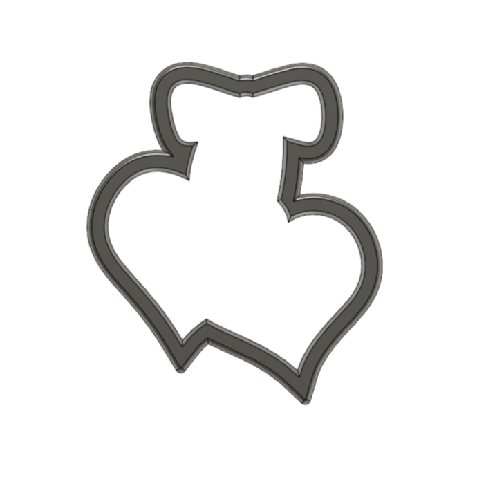 Thumbnail: Tied Hearts Cookie Cutters