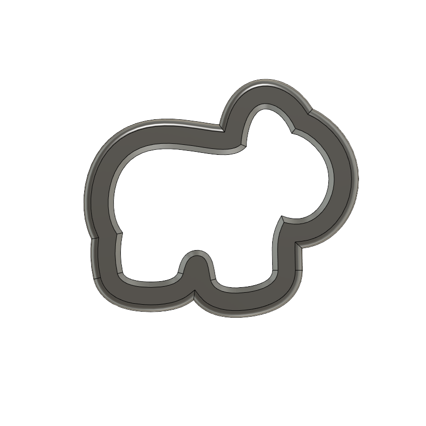 Miniature : Mini Donkey Cookie Cutter