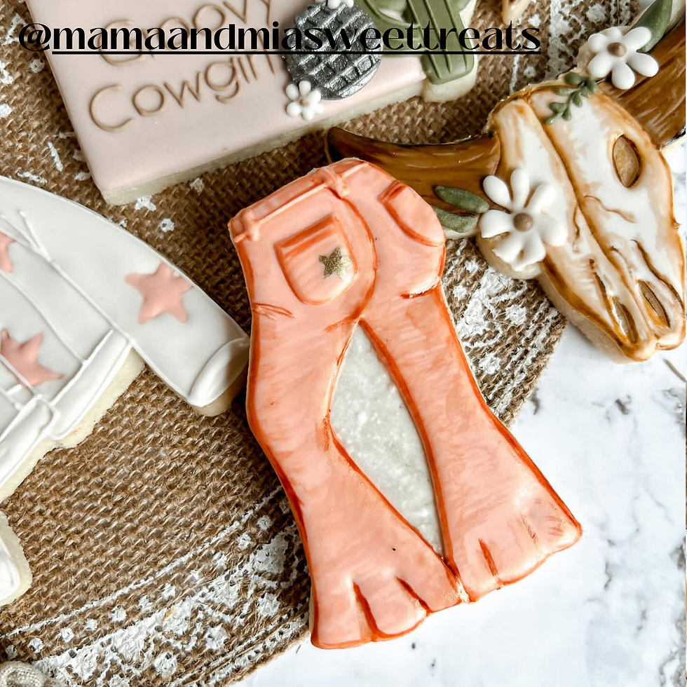 Miniatura: Groovy Cowgirl  Cookie Cutters