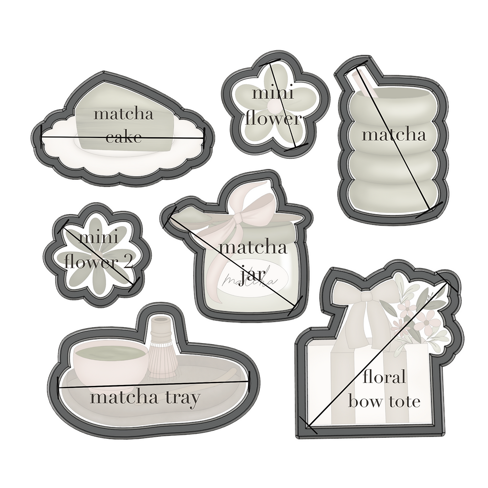 Miniature : Matcha Cookie Cutters
