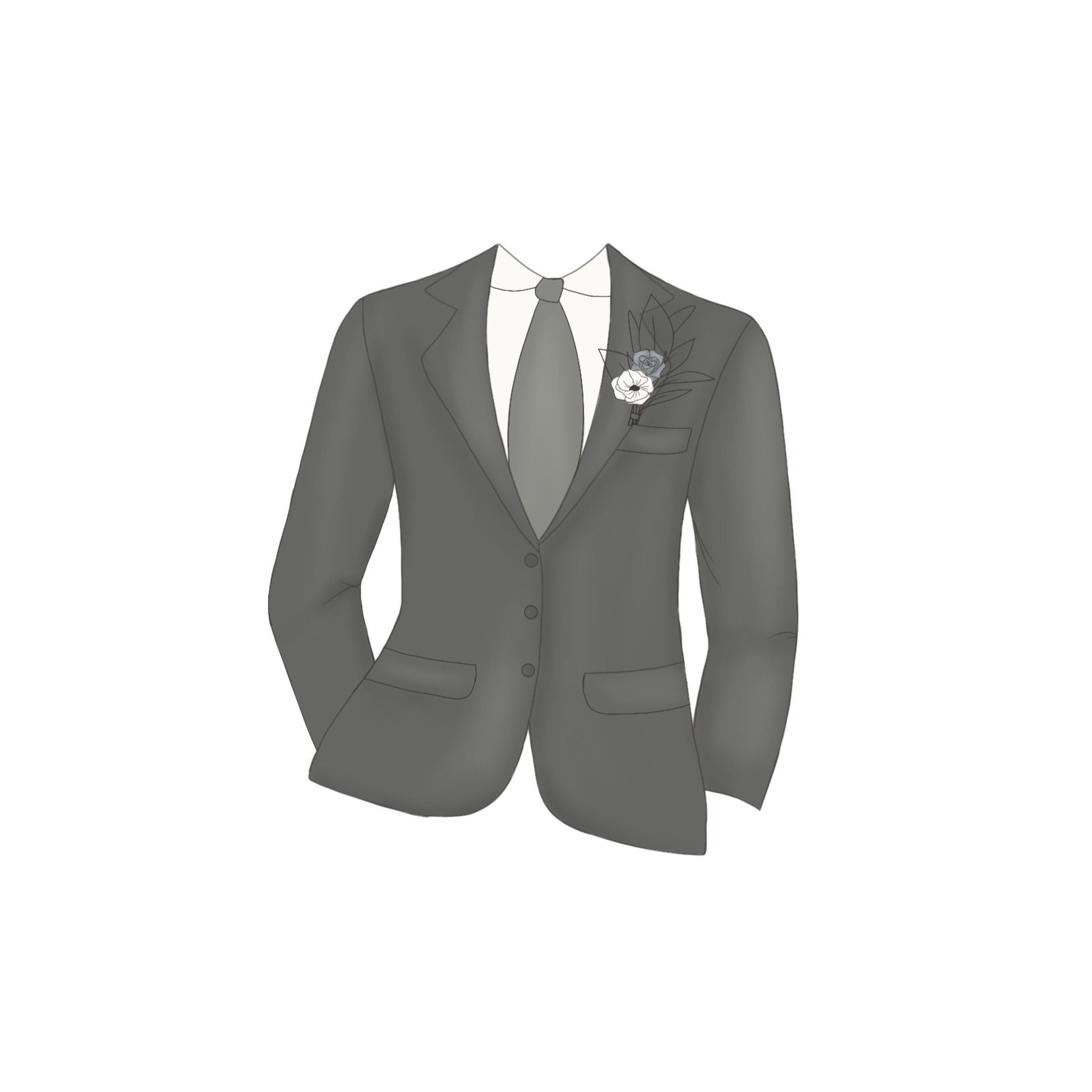 Suit No.2 Cookie Cutters