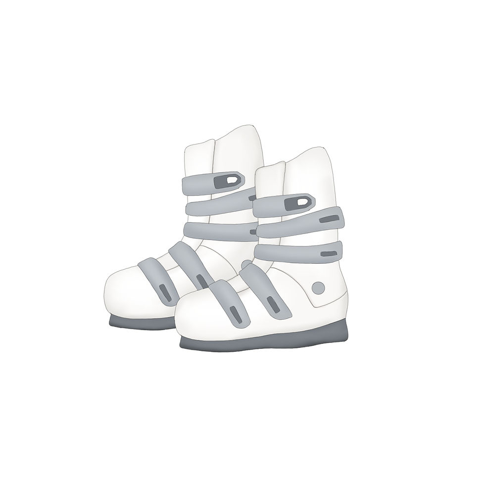 STL Ski Boots-3.75"