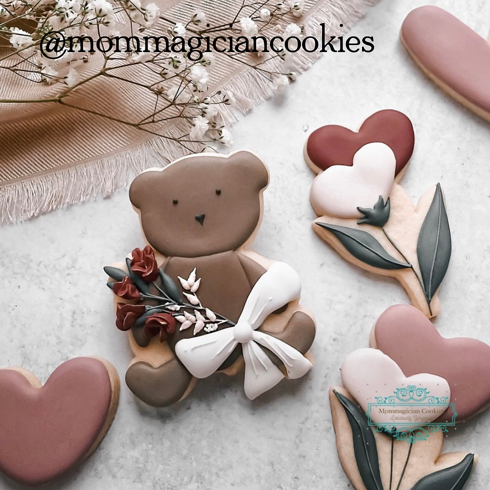 Thumbnail: STL Bouquet Bear - 4"