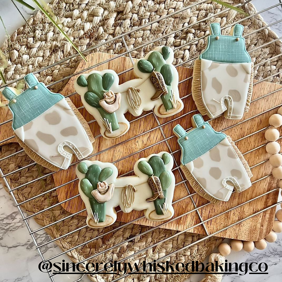 Thumbnail: Western Baby Cookie Cutter Set