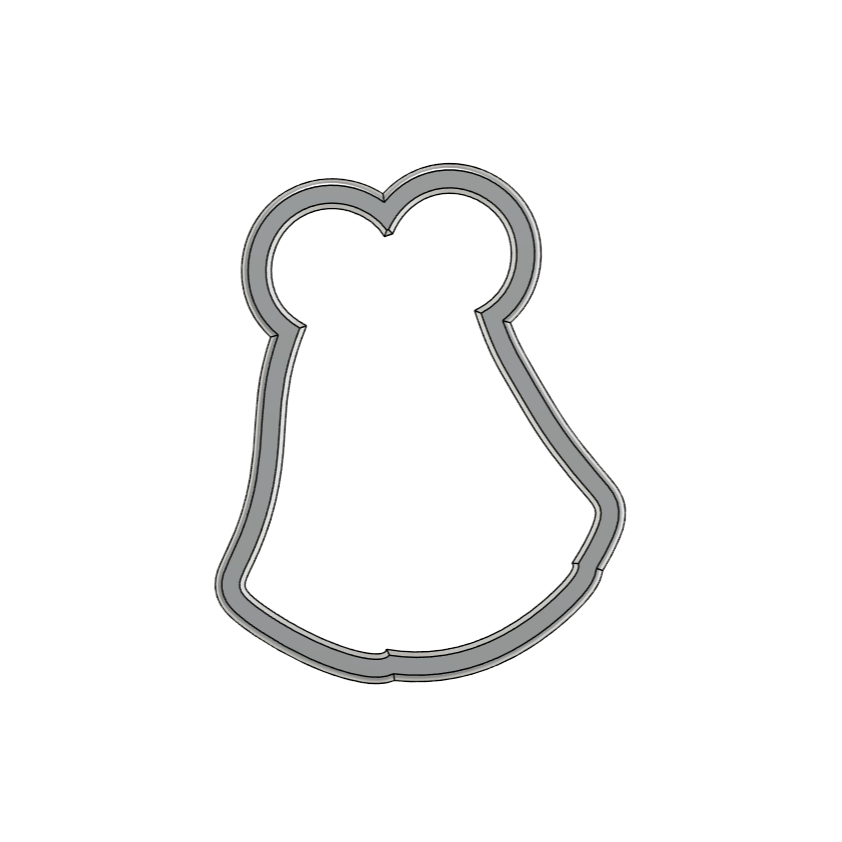 Miniatura: STL Mouse Ghost-4.25"