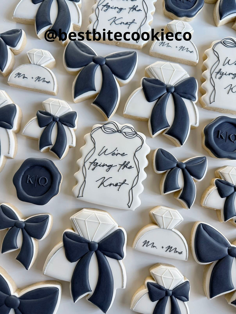 Thumbnail: Bow Wedding Cookie Cutters