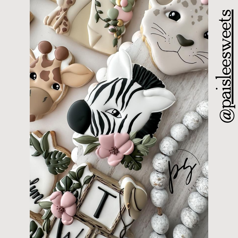 Miniatura: Floral Jungle Cookie Cutters