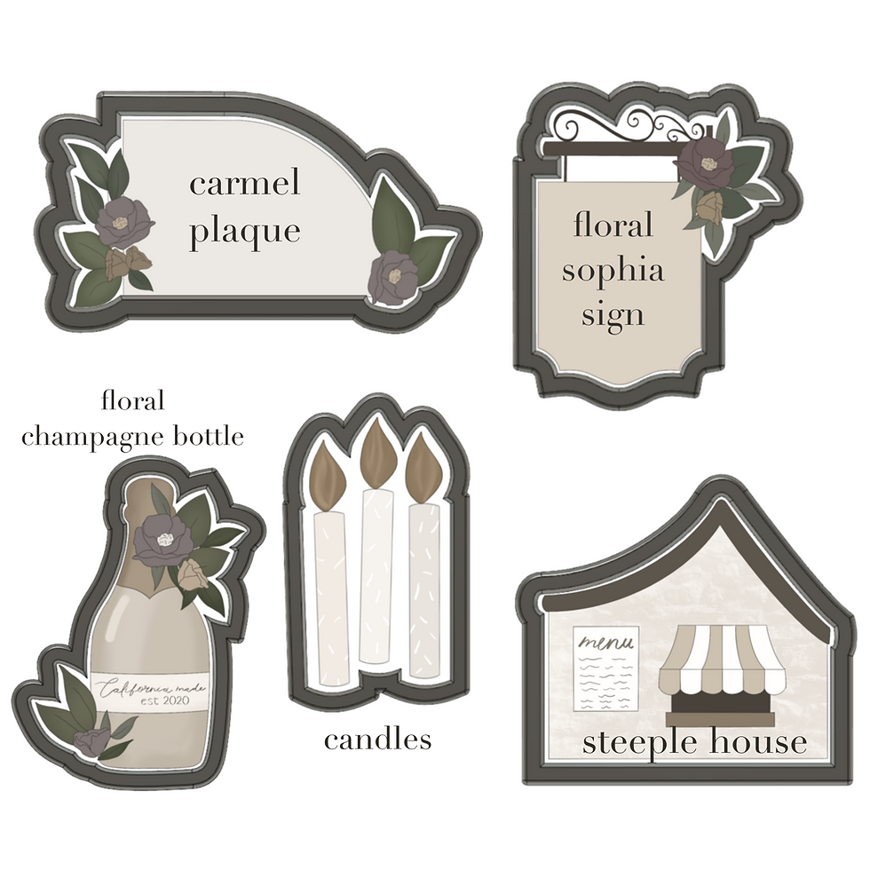 Miniatura: Celebration Set Cookie Cutters