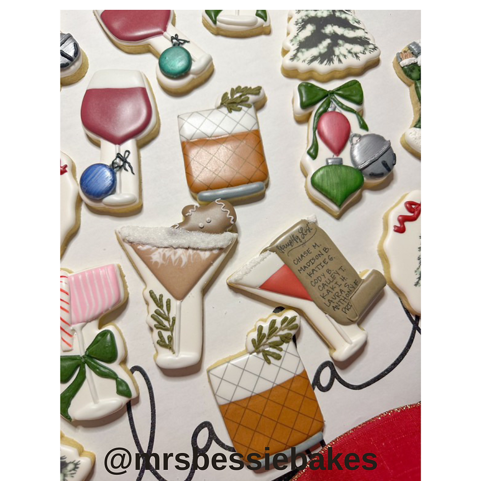 Thumbnail: Vintage Christmas Party Cookie Cutters