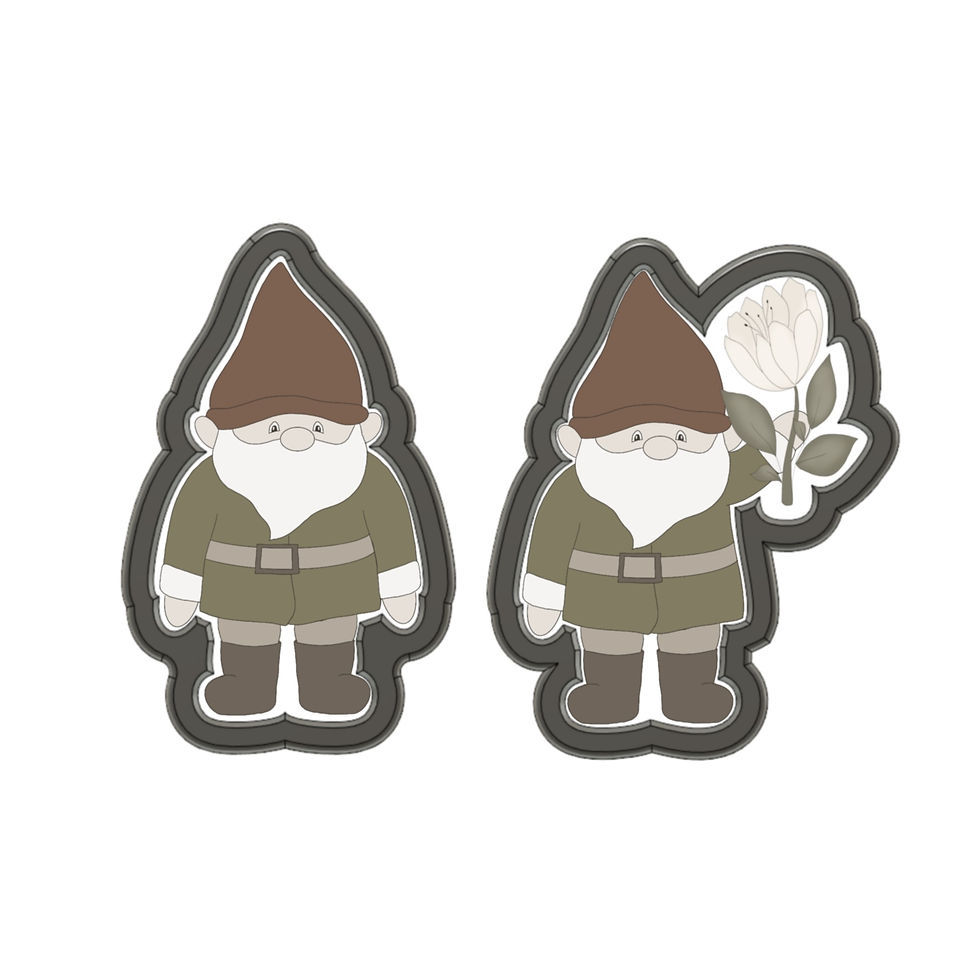 Miniatura: Garden Gnome Cookie Cutters
