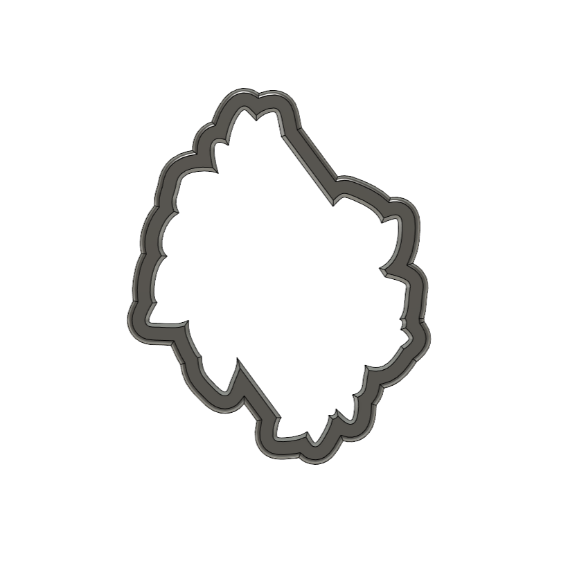 Miniatura: Floral Diamond Cookie Cutters