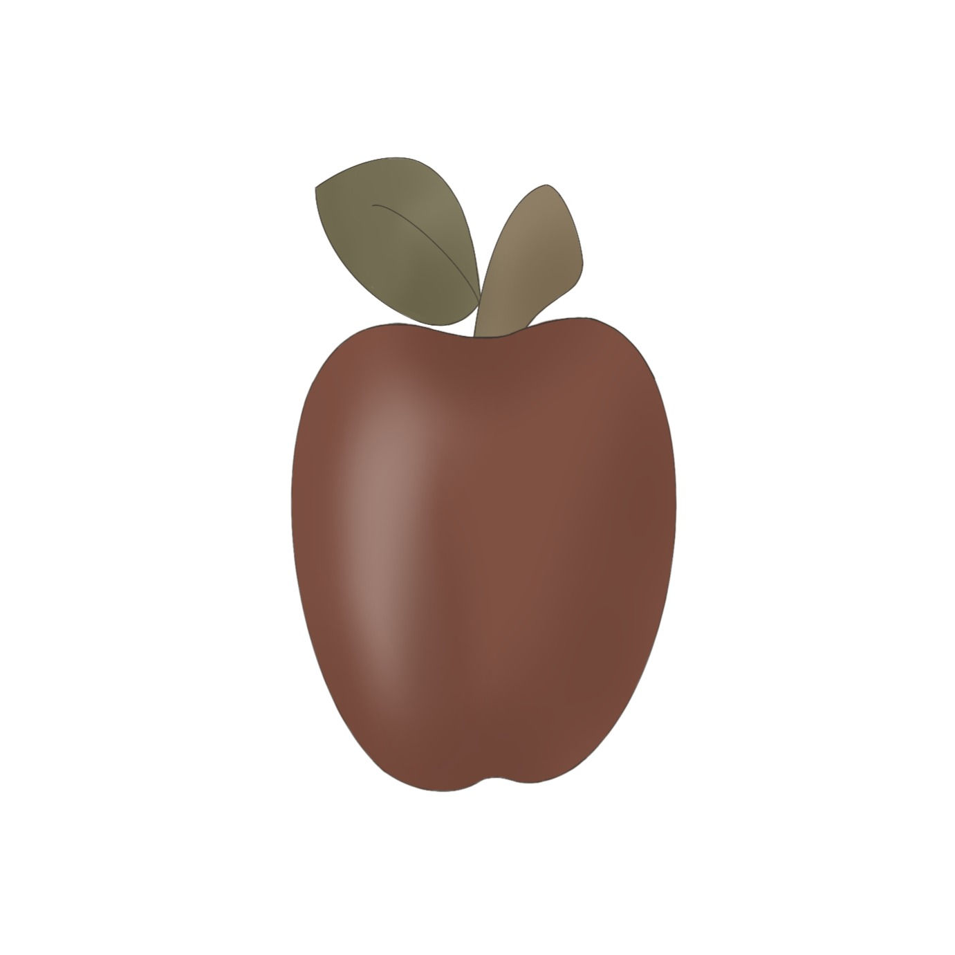 Tall Apple No.2 Cookie Cutter