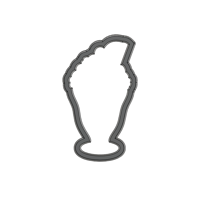 Miniature : STL Cherry Milkshake-4.75"
