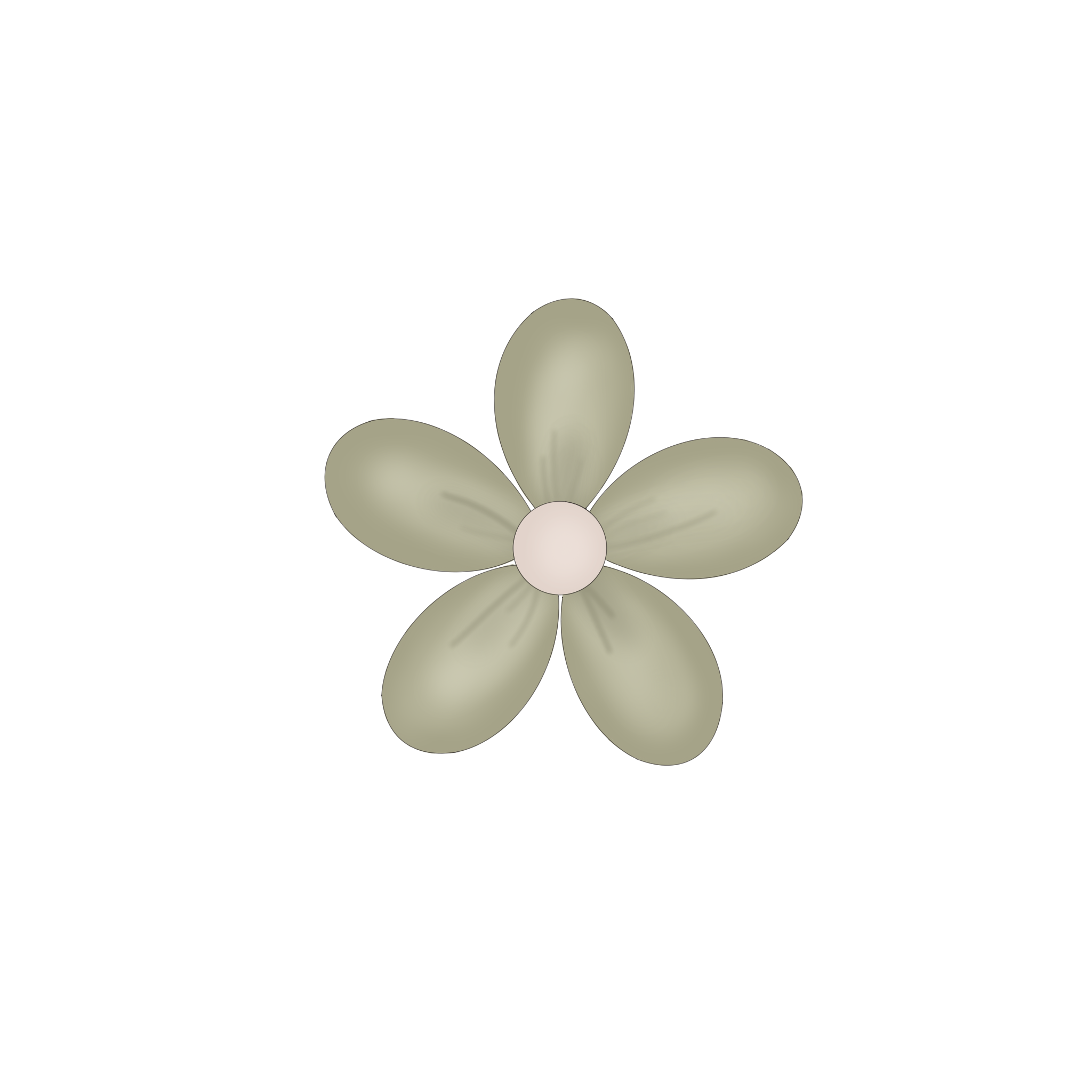 STL Mini Flower No.1-2.25"