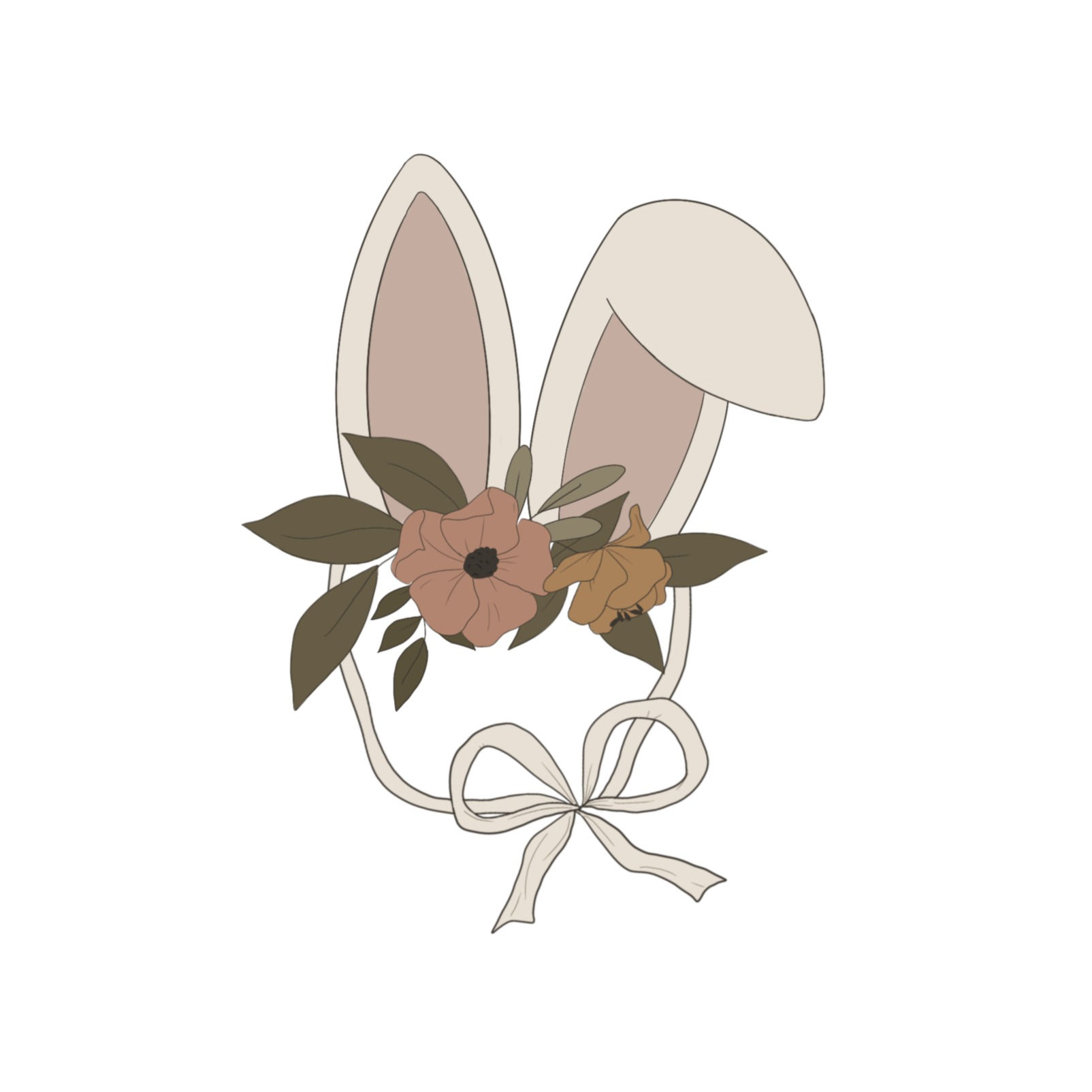 STL Bunny Ear Headband - 4"