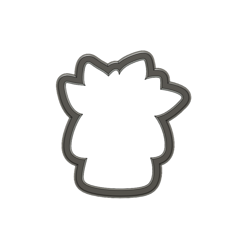섬네일: Mushroom Planter Cookie Cutter
