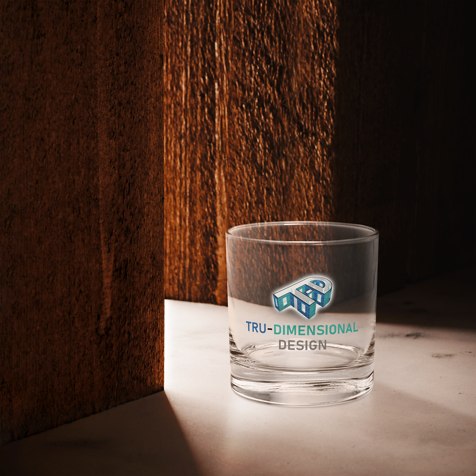 Thumbnail: Rocks glass with Logo - TDD