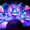 Thumbnail: Cosmic Croak UV-Reactive Hand Fan
