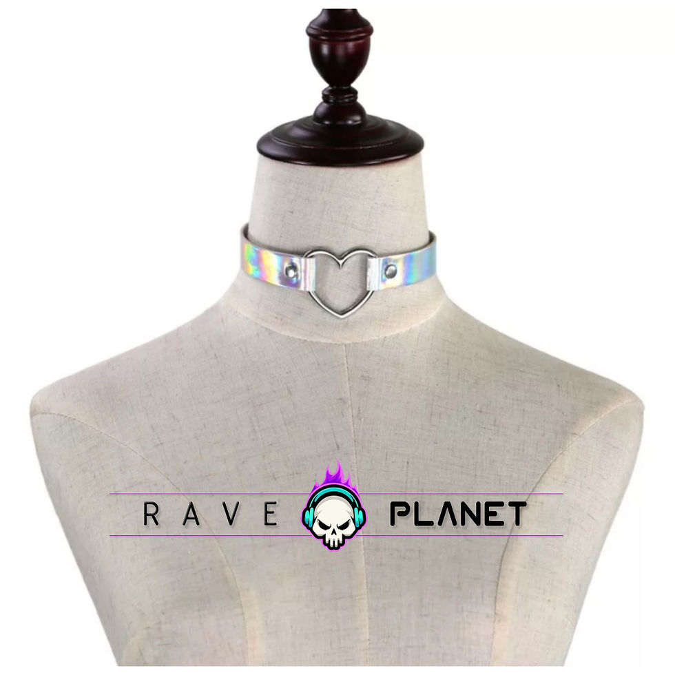 Thumbnail: Holographic Heart Choker