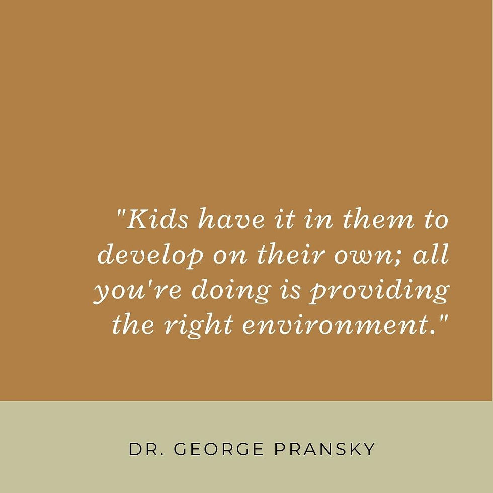Thumbnail: Growing a Healthy Child George Pransky Audio Recording Quote