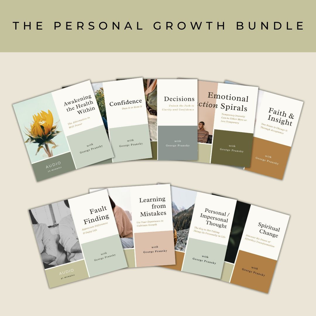 The Personal Growth Bundle Audio Recordings Pransky & Associates