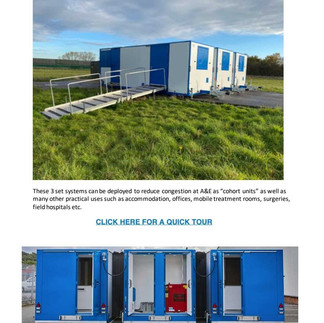 multi-purpose portable hospital units for Hospitallers