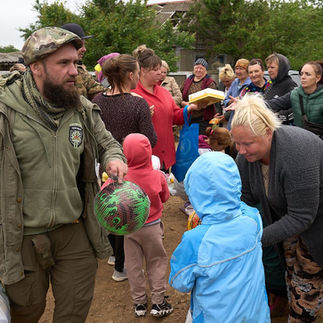 Hospitallers helped people and animals in the Kakhovka tragedy
