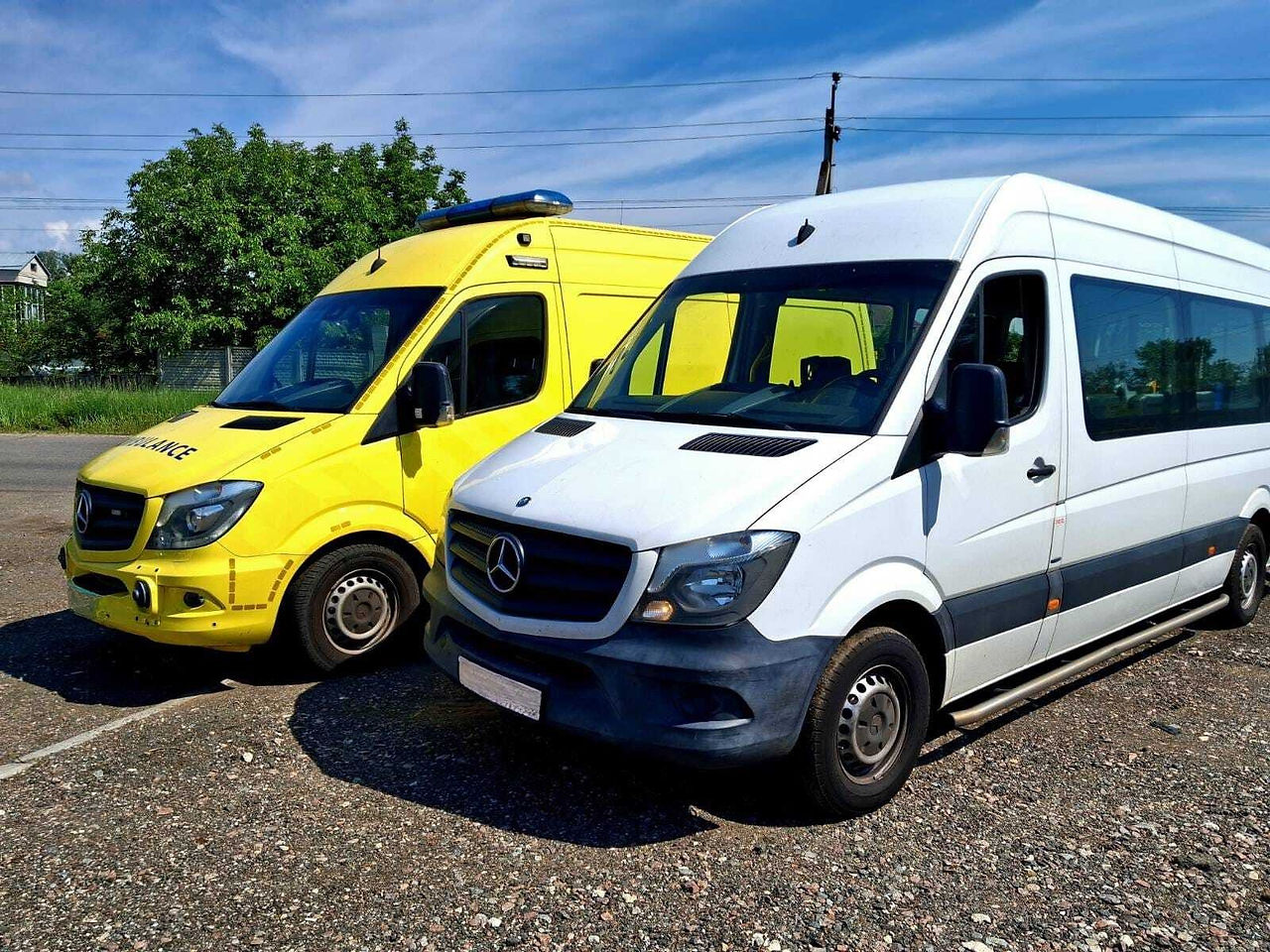 Another Ambulance and a Wheelchair Bus Delivered!