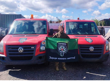 Another 3 vans delivered to the Hospitallers!