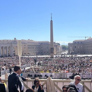 Hospitallers at the General Audience of the Holy Father in the Vatican