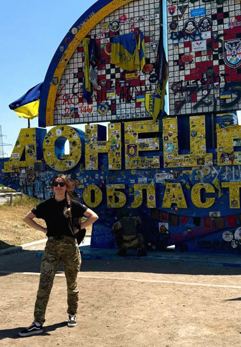 “I’m from the town of Stryi in the Lviv region, and I’ve had patriotic upbringing since childhood.” — the story of Yaryna Huk, call sign "Horobchyk"