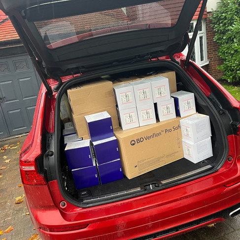 Medical aid from Royal Surrey NHS Foundation Trust