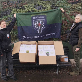 A Major Medical Supply Delivery (cost in excess of £60'000) for the Hospitallers