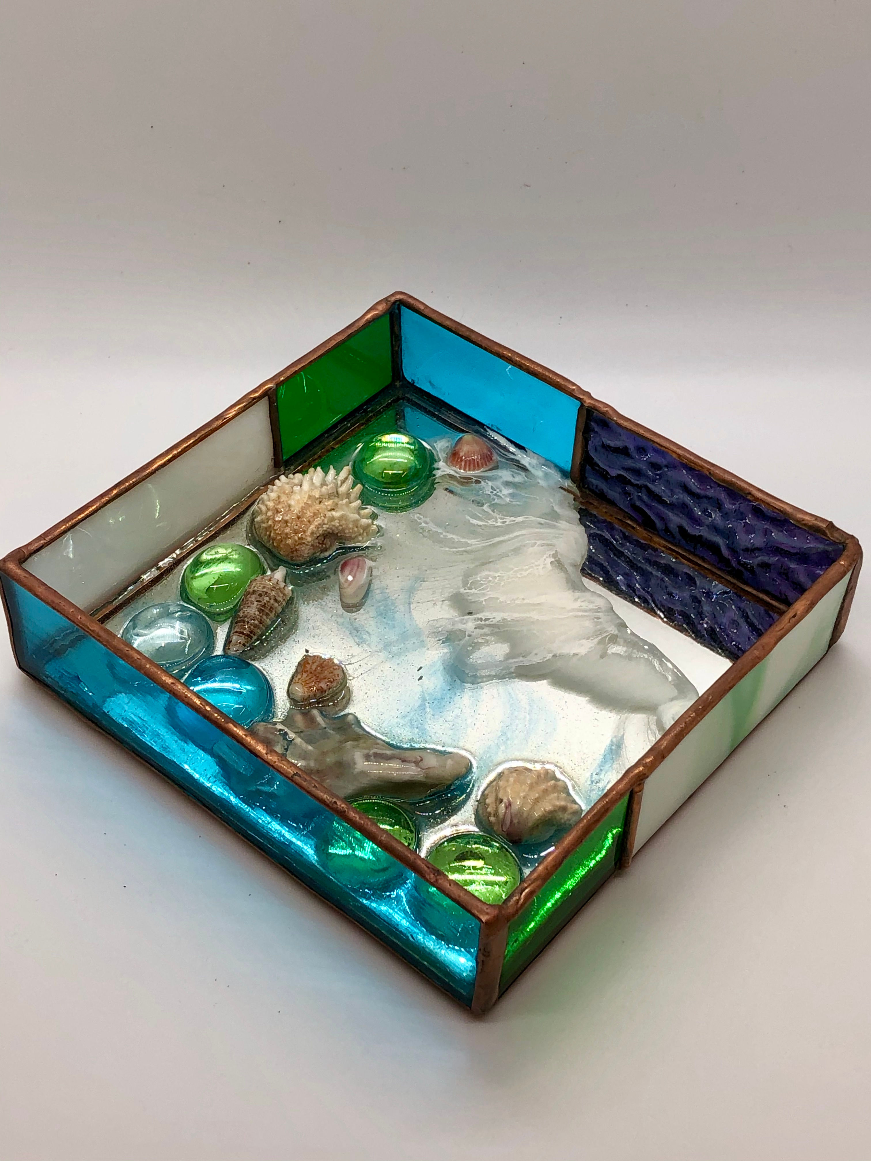 Stained Glass Shadow Box