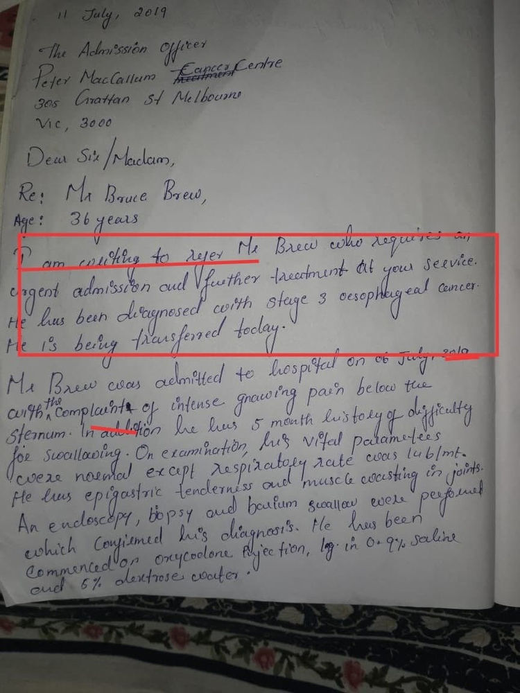 293. JINU SHAJU - Nurse - OET-Writing - QualityCheck - BRUCE BREW