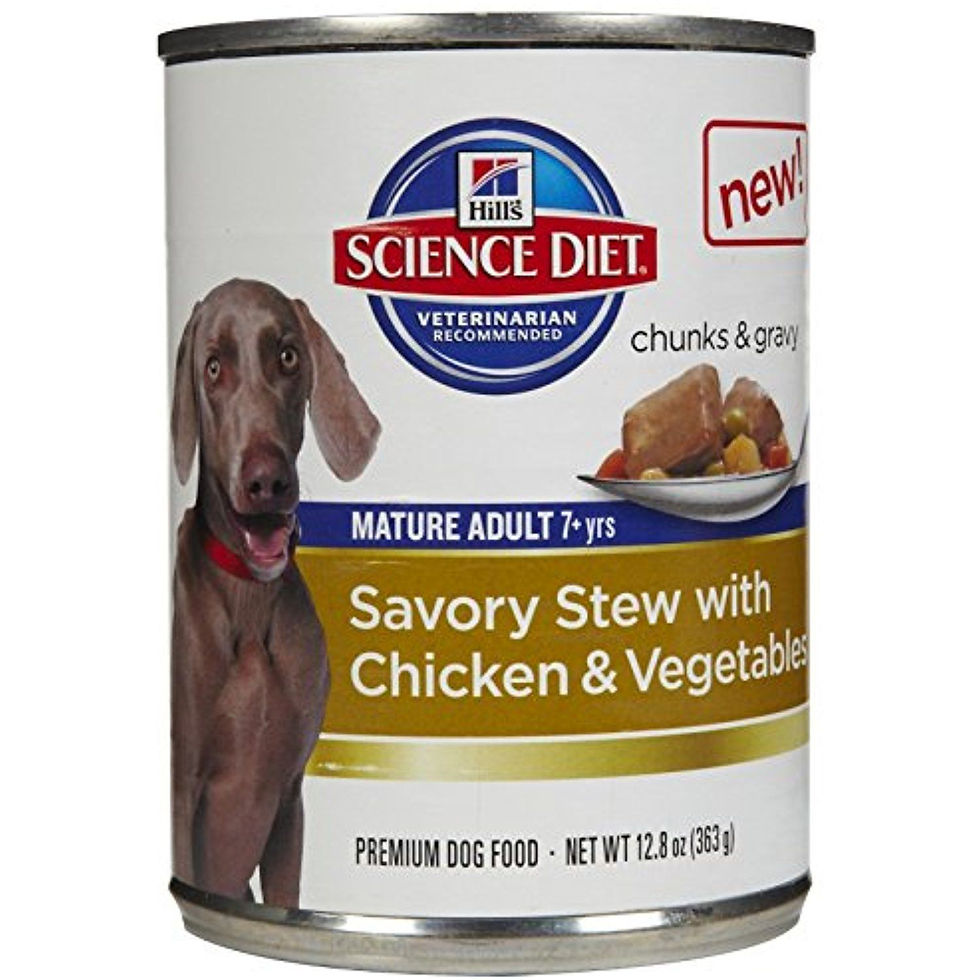 Thumbnail: Hill's Science Diet Adult 7+ Canned Gourmet Dog Food
